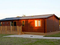 Adapted access caravan accommodation at Trevella Park, Newquay