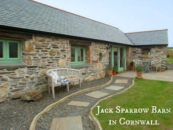 Jack Sparrow Barn Stone Cottage Cornwall UHS