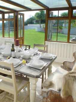 deluxe self-catering house or apartment with pool north cornwall