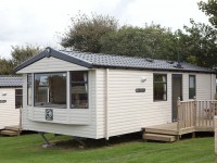 Ouir deluxe caravan accommodation at Trevella, Newquay