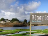 Crazy golf in Cornwall