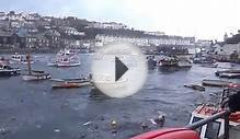 6 Fishing Boats Sink in Huge Storm at Porthleven, Cornwall