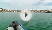 St Ives - Kayaking in Cornwall England in a Sevylor